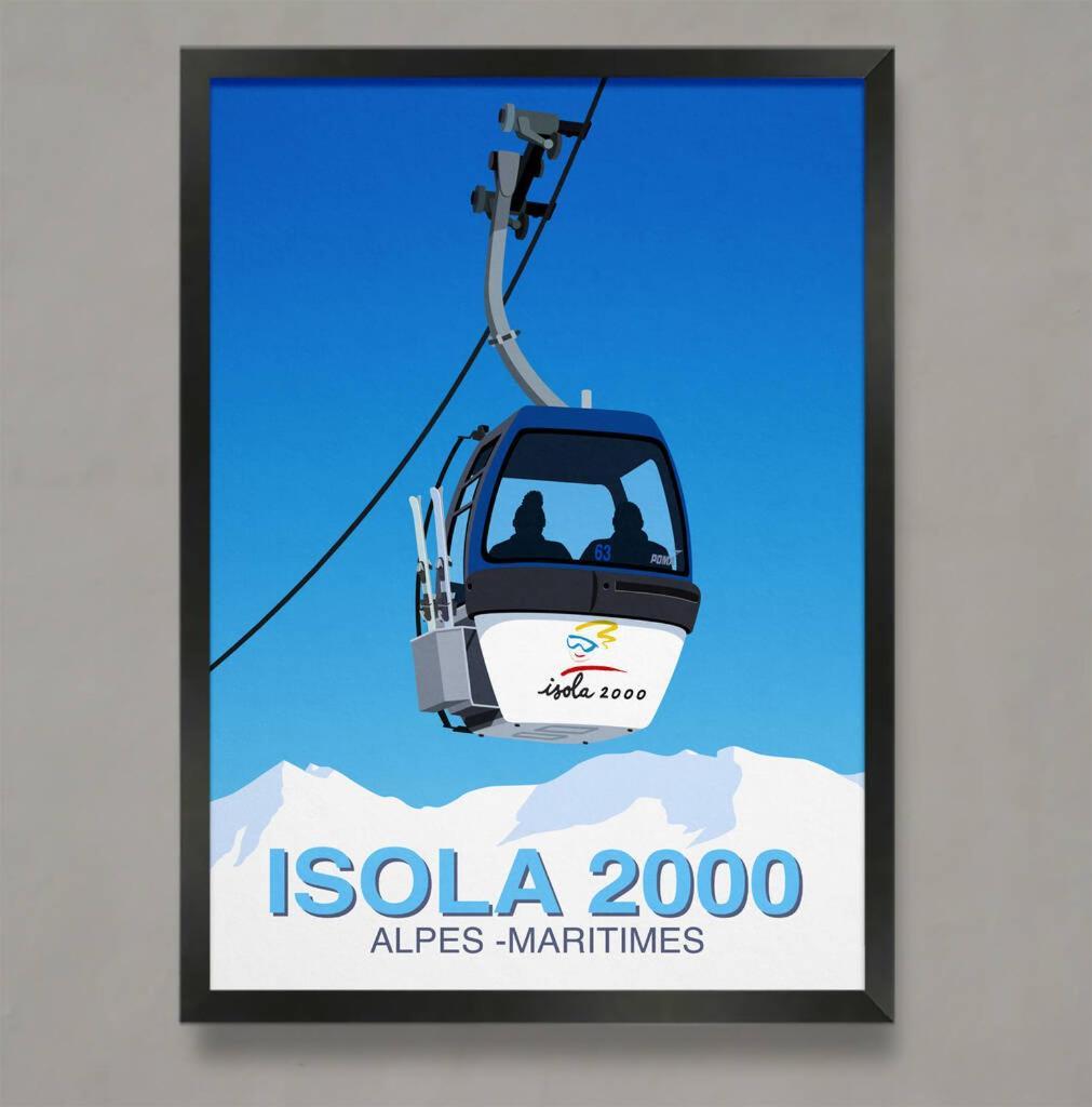 Joli T2, Centre, Parking Prive, Wifi, Local A Ski Isola 2000 Buitenkant foto